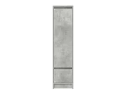 Aparador alto gris hormigón 29,5x34x119,5 cm madera ingeniería