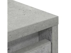 Aparador alto gris hormigón 29,5x34x119,5 cm madera ingeniería