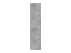Aparador alto gris hormigón 45x41x185 cm madera de ingeniería