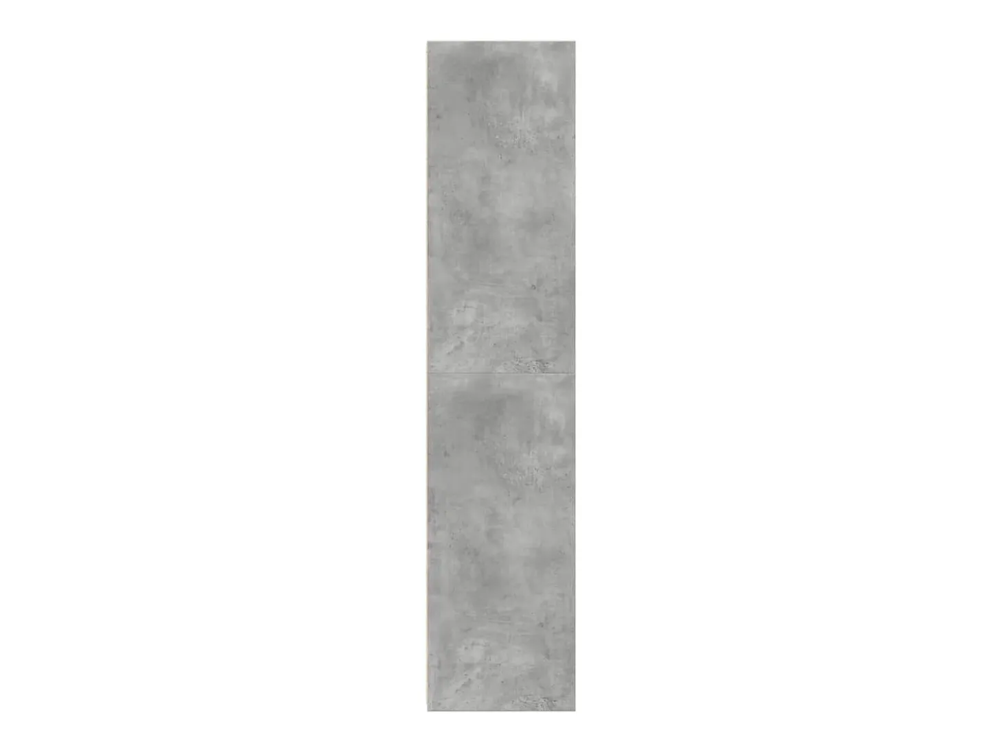 Aparador alto gris hormigón 45x41x185 cm madera de ingeniería