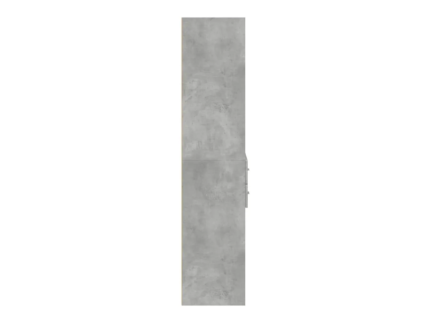 Aparador alto gris hormigón 70x42,5x185 cm madera de ingeniería