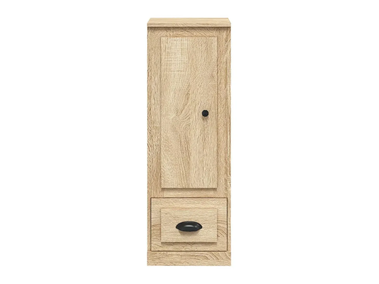 Aparador alto madera contrachapada roble Sonoma 36x35,5x103,5cm ES60076