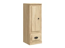 Aparador alto madera contrachapada roble Sonoma 36x35,5x103,5cm ES60076