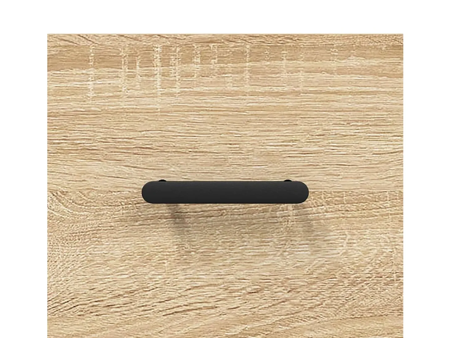 Aparador alto madera contrachapada color roble 69,5x34x180 cm