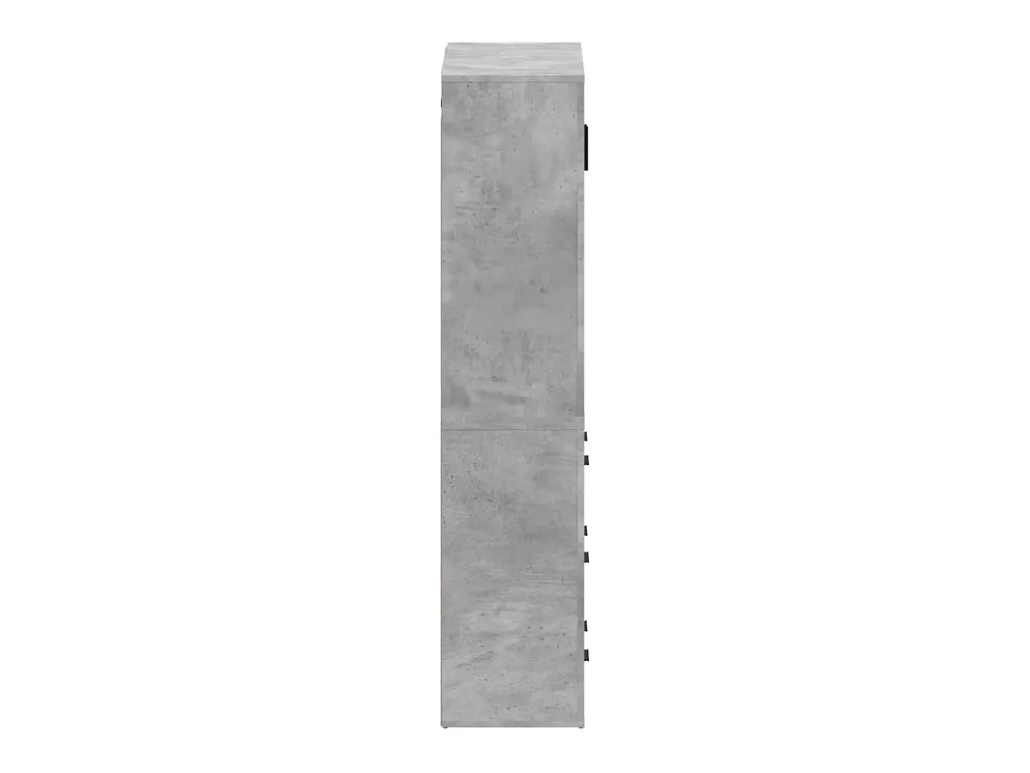 Aparador alto madera contrachapada gris hormigón