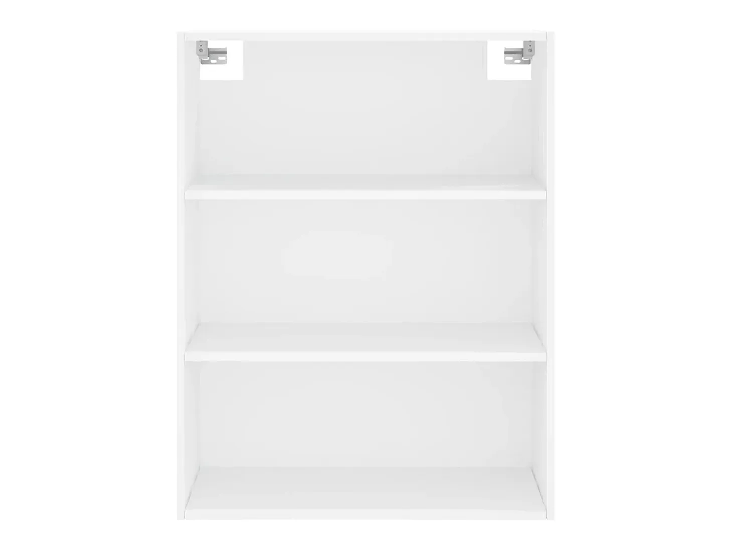 Aparador alto madera contrachapada blanco 69,5x34x180 cm
