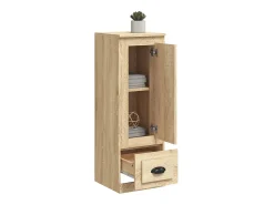 Aparador alto madera contrachapada roble Sonoma 36x35,5x103,5cm