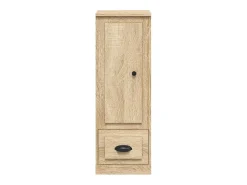 Aparador alto madera contrachapada roble Sonoma 36x35,5x103,5cm