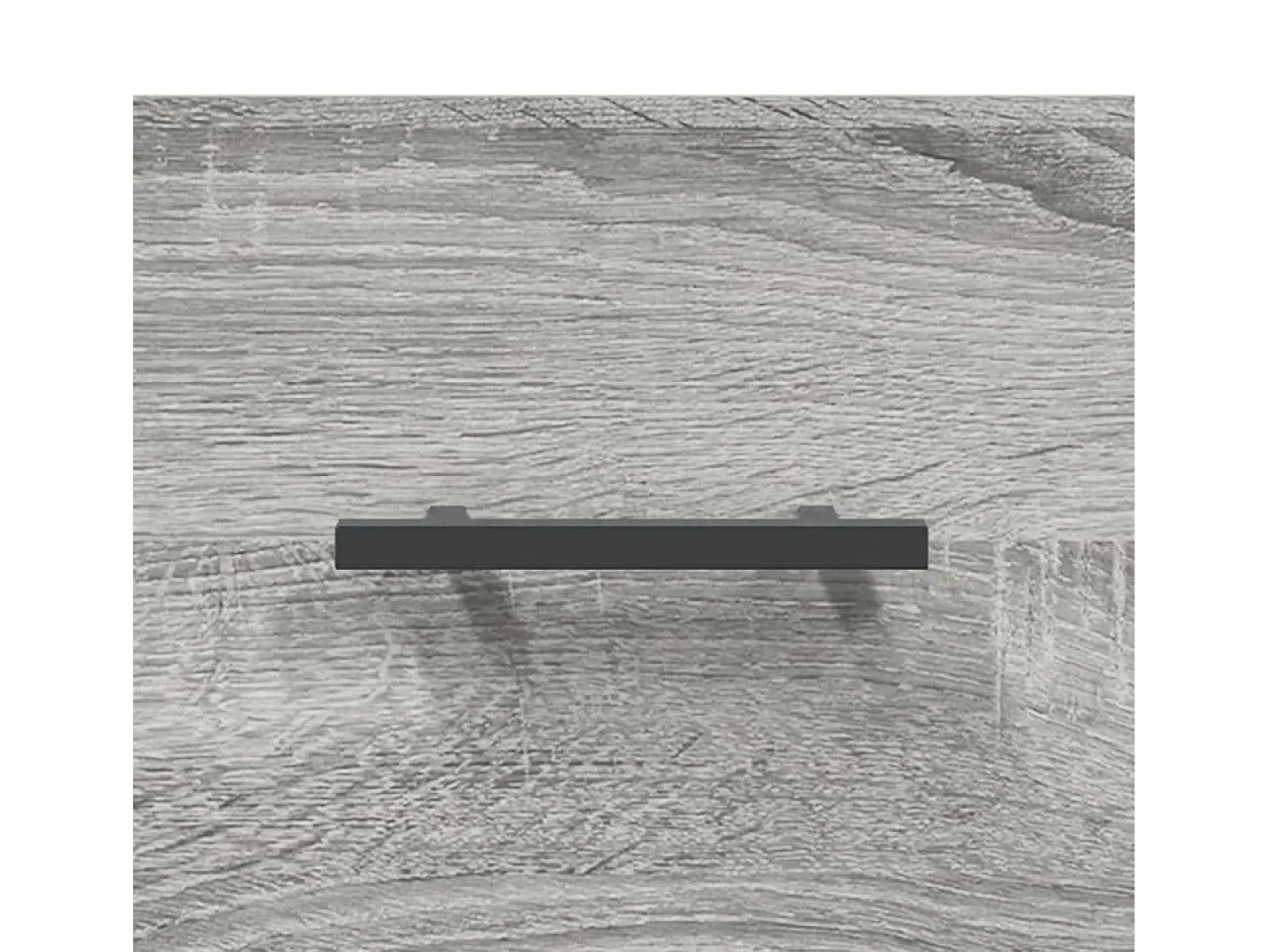 Aparador alto madera contrachapada gris sonoma 69,5x34x180 cm