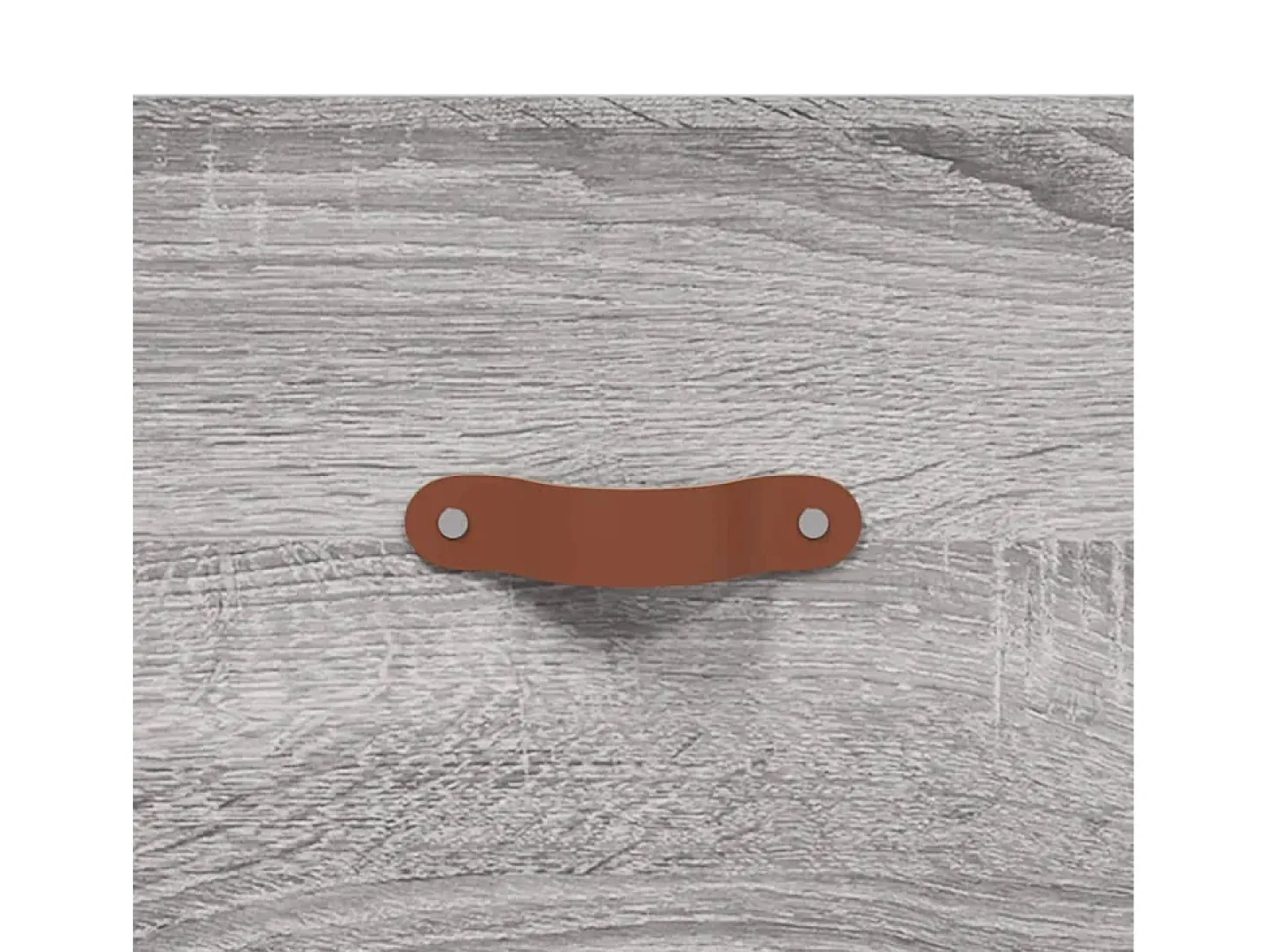 Aparador alto madera contrachapada gris sonoma 69,5x34x180 cm