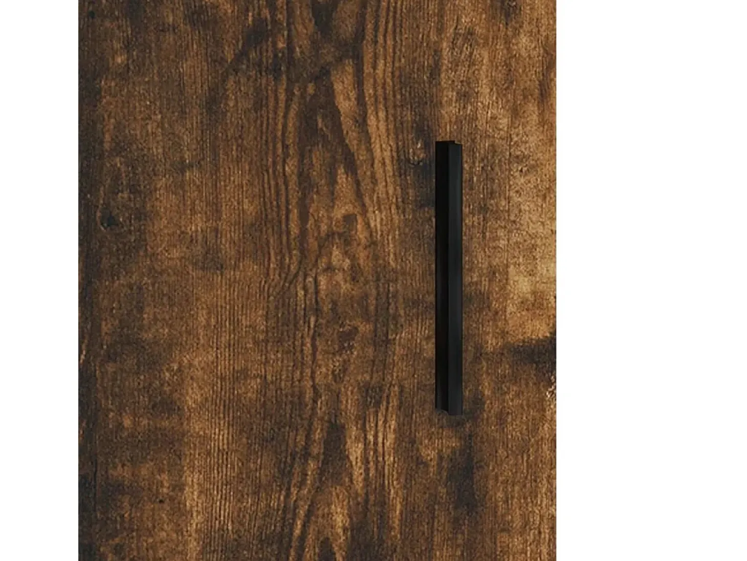 Aparador alto madera contrachapada roble ahumado 69,5x34x180 cm