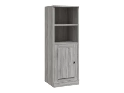 Aparador alto madera contrachapada gris Sonoma 36x35,5x103,5 cm