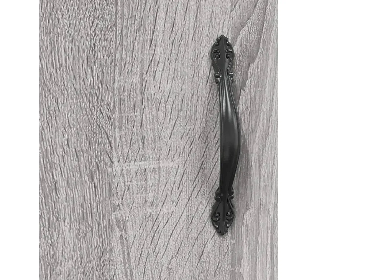Aparador alto madera contrachapada gris sonoma 69,5x34x180 cm