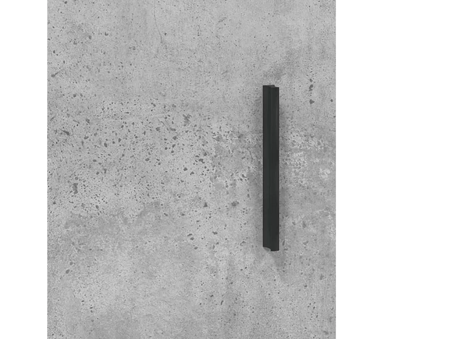 Aparador alto madera contrachapada gris hormigón 69,5x34x180 cm