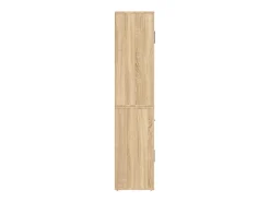 Aparador alto madera contrachapada color roble