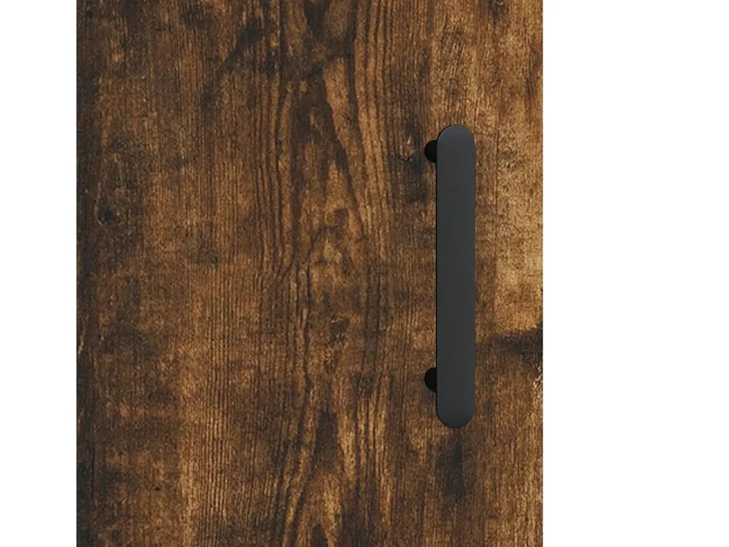 Aparador alto madera contrachapada roble ahumado 69,5x34x180 cm