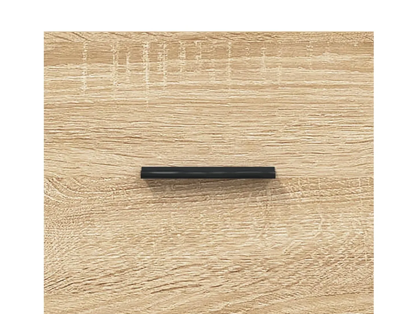 Aparador alto madera contrachapada color roble 69,5x34x180 cm