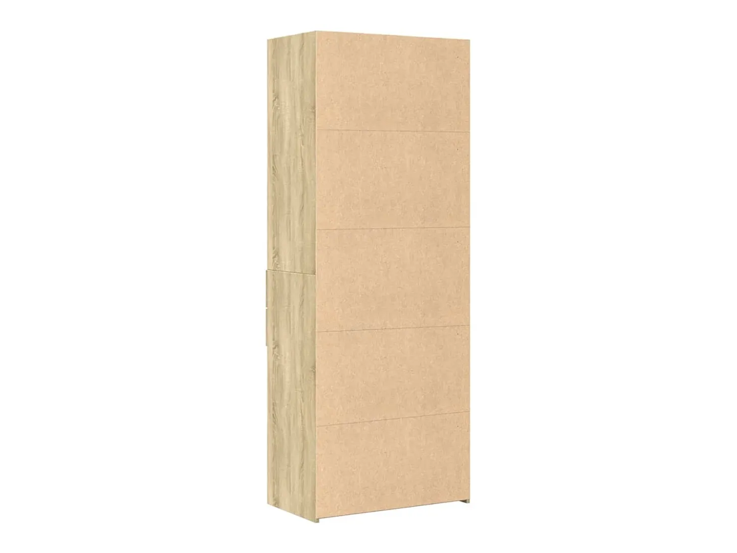 Aparador alto madera de ingeniería roble Sonoma 70x42,5x185 cm