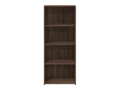 Aparador alto madera de ingeniería marrón roble 50x41x124 cm