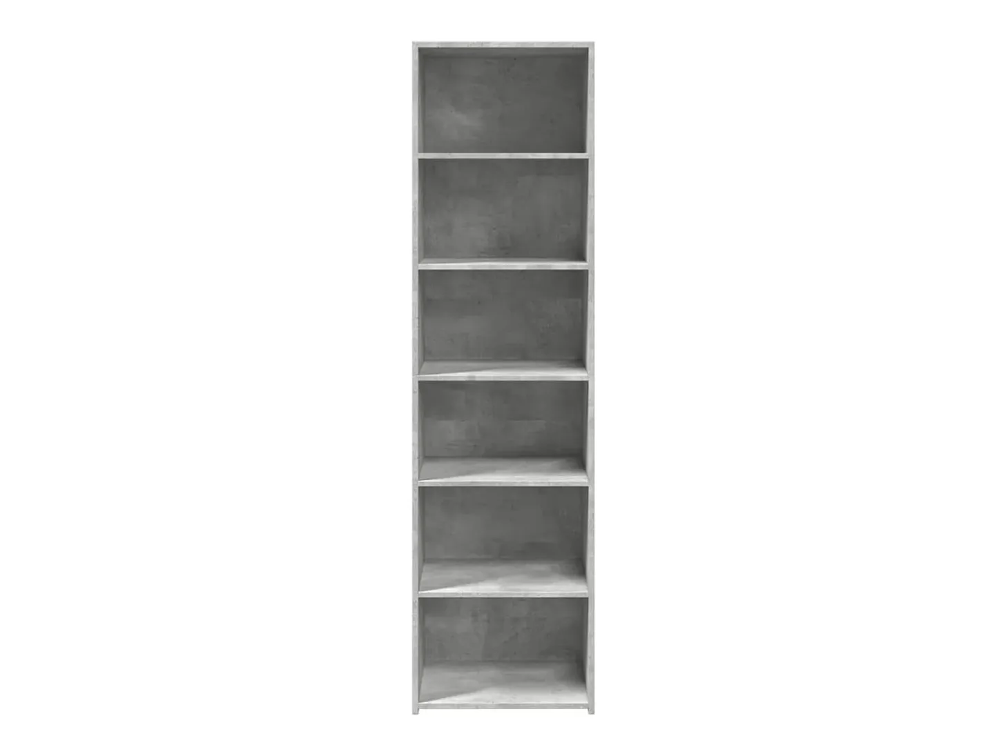 Aparador alto madera de ingeniería gris 50x41x185 cm