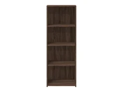 Aparador alto madera de ingeniería marrón roble 45x41x124 cm