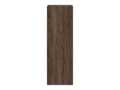 Aparador alto madera de ingeniería marrón roble 45x41x124 cm