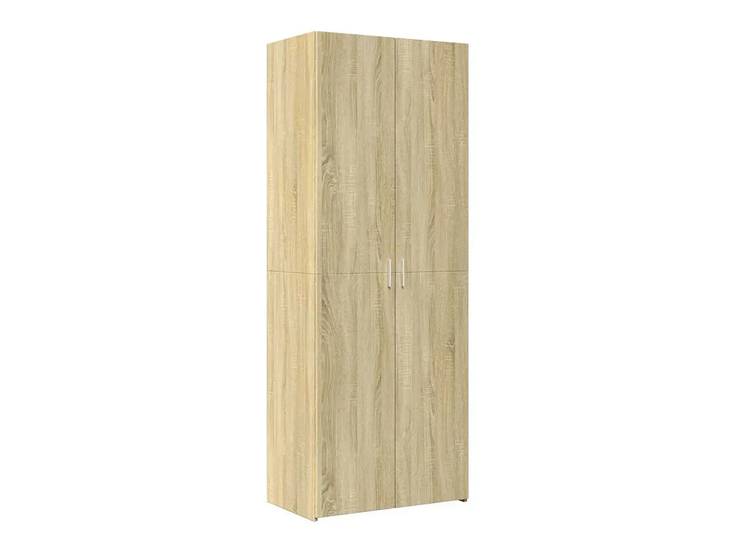 Aparador alto madera de ingeniería roble Sonoma 70x42,5x185 cm
