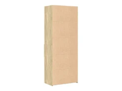 Aparador alto madera de ingeniería roble Sonoma 70x42,5x185 cm