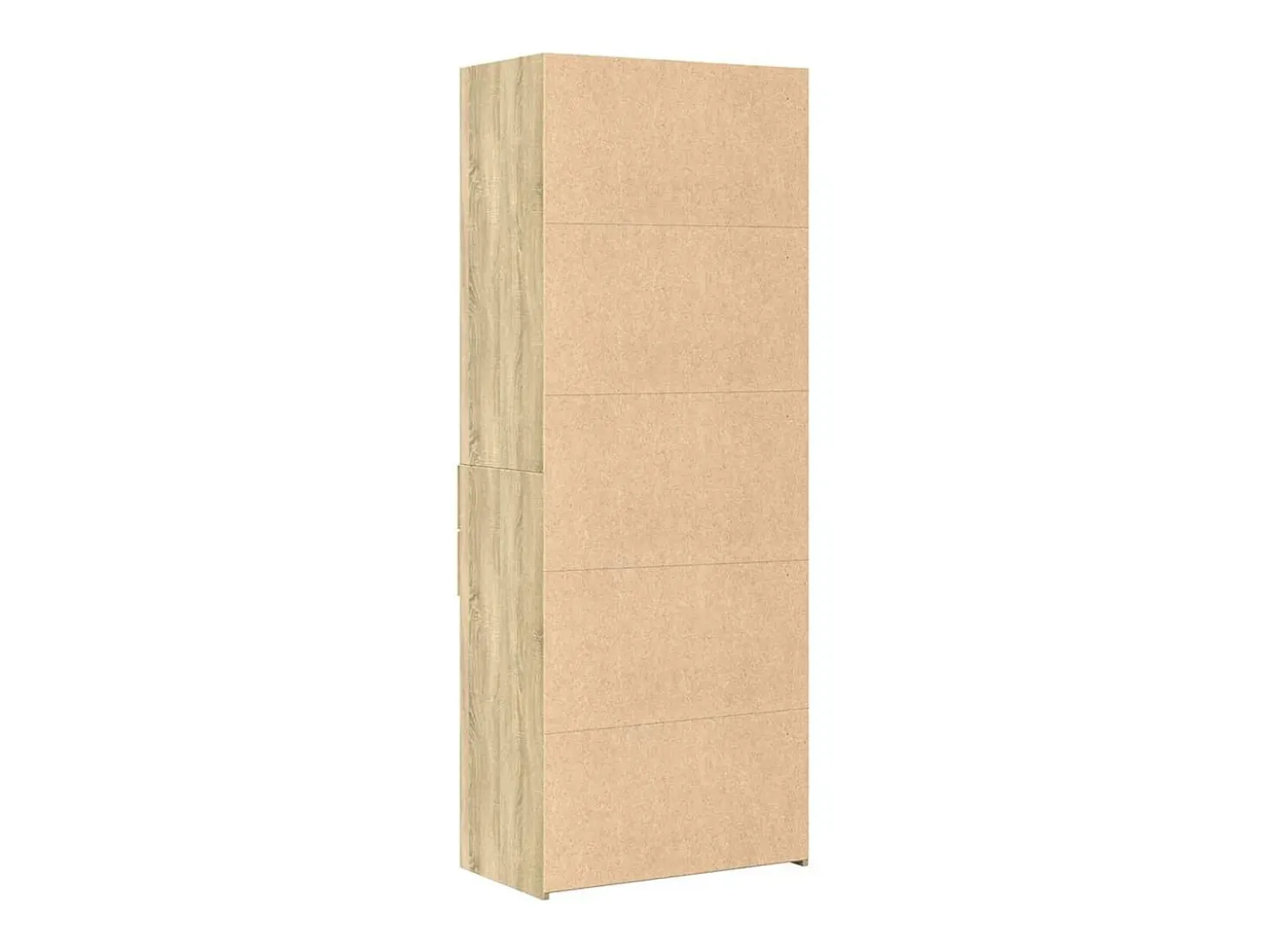 Aparador alto madera de ingeniería roble Sonoma 70x42,5x185 cm