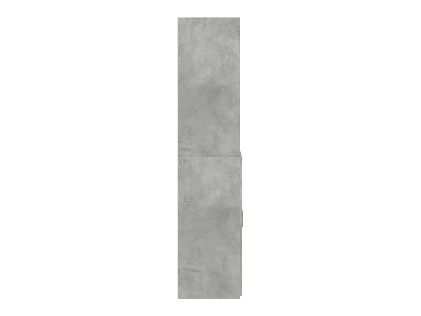 Aparador alto madera de ingeniería gris hormigón 70x42,5x185 cm