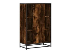 Aparador alto madera de ingeniería y metal 68x35x106,5 cm