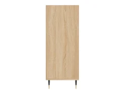 Aparador alto madera de ingeniería roble Sonoma 57x35x90 cm ES26787