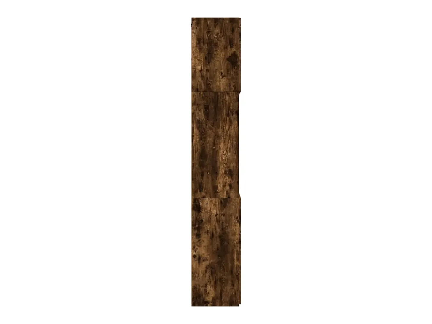 Aparador alto madera de ingeniería roble ahumado 80x42,5x249 cm