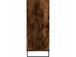 Aparador alto madera de ingeniería roble ahumado 57x35x90 cm ES35034