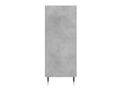 Aparador alto madera de ingeniería gris hormigón 57x35x90 cm ES62467