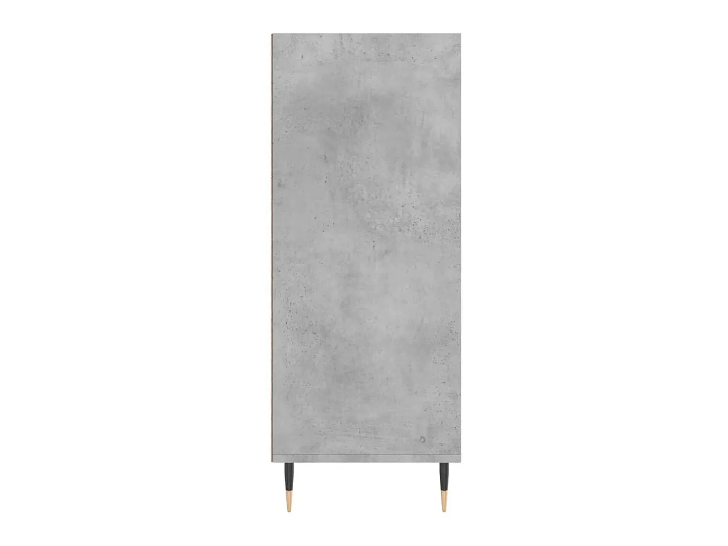 Aparador alto madera de ingeniería gris hormigón 57x35x90 cm ES62467