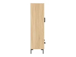 Aparador alto madera de ingeniería roble Sonoma 69,5x31x115 cm