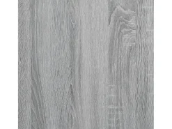 Aparador alto madera de ingeniería gris Sonoma 50x41x124 cm
