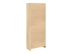 Aparador alto madera de ingeniería roble Sonoma 70x35x180 cm
