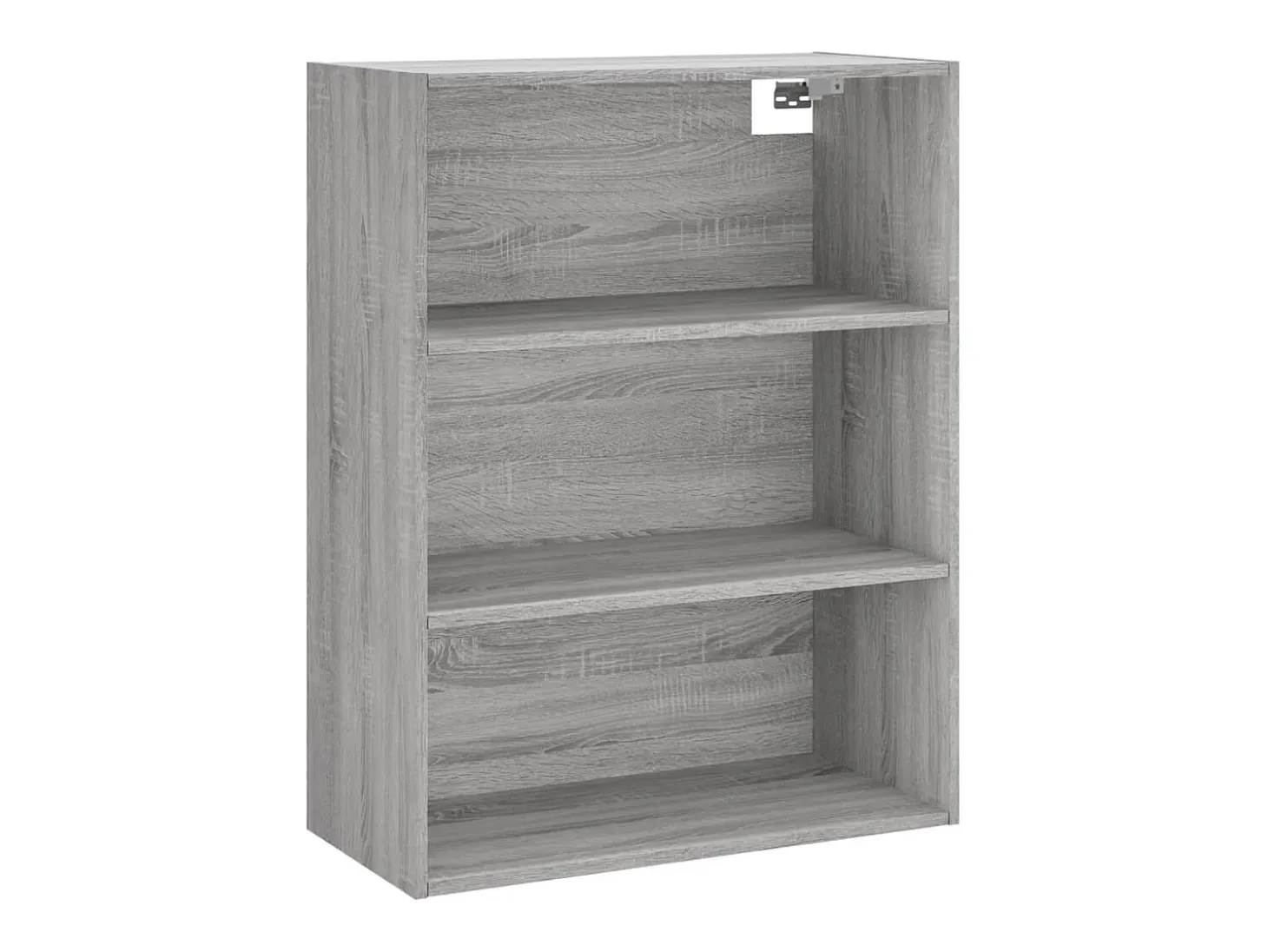 Aparador alto madera de ingeniería gris Sonoma 69,5x32,5x180 cm