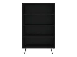 Aparador alto madera de ingeniería negro 57x35x90 cm ES56305