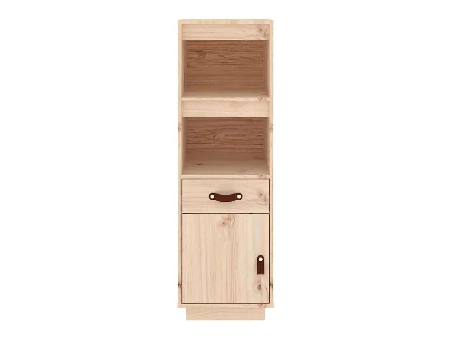 Aparador alto madera maciza de pino 34x40x108,5 cm