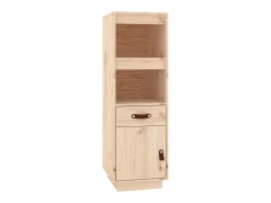 Aparador alto madera maciza de pino 34x40x108,5 cm ES20474