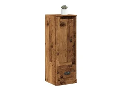 Aparador alto madera vieja 36x35,5x103,5 cm madera contrachapada
