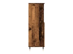 Aparador alto madera vieja 60x36x110 cm madera contrachapada