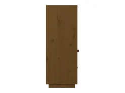 Aparador alto Marrón miel 67x40x108,5 cm Madera maciza de pino