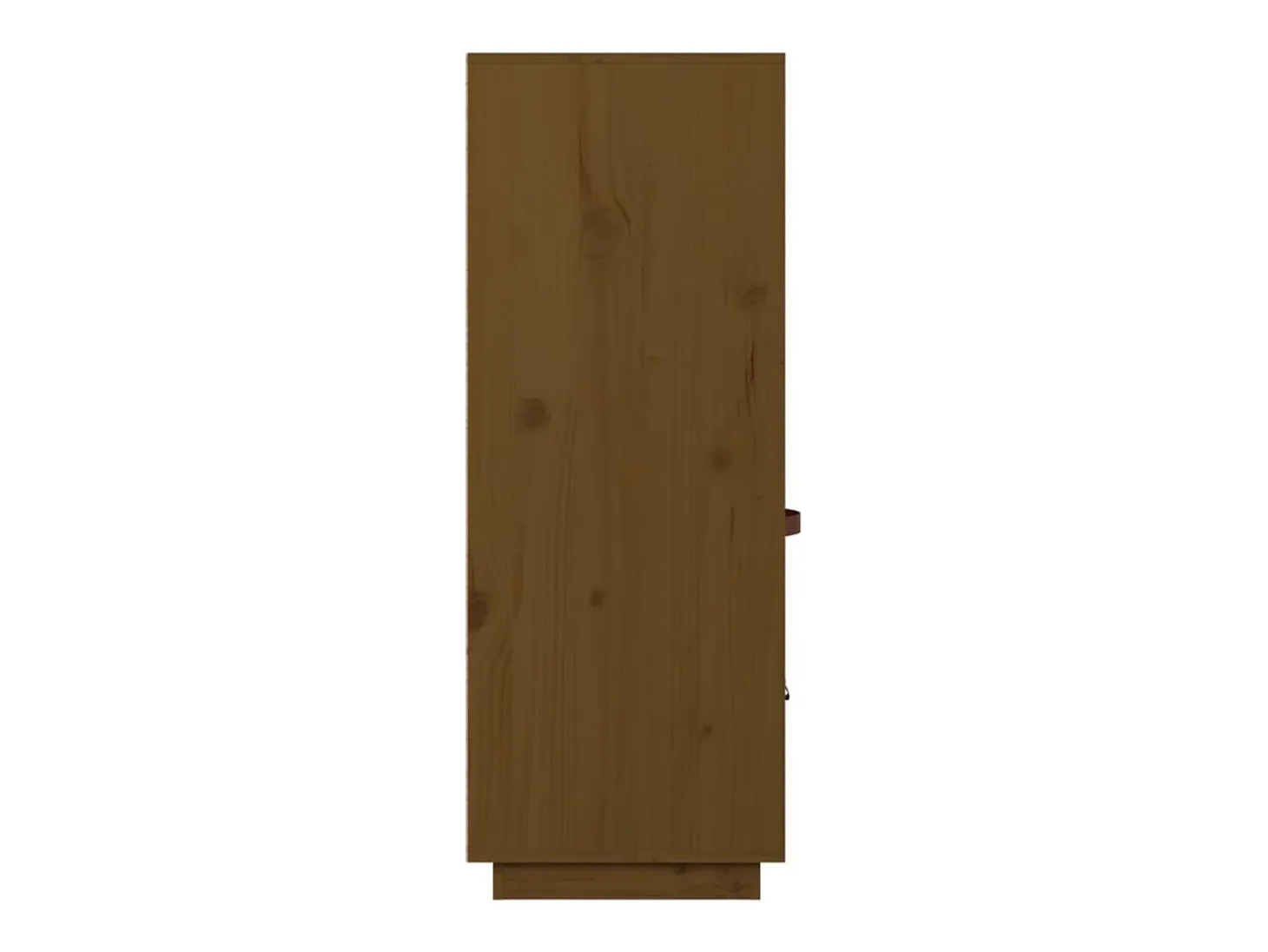 Aparador alto Marrón miel 67x40x108,5 cm Madera maciza de pino