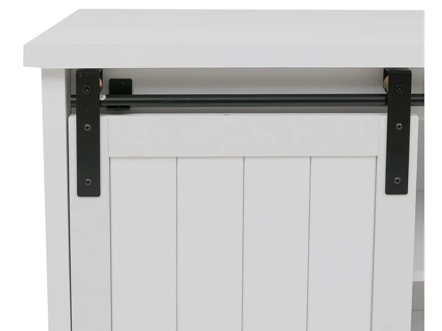 Aparador alto MCW-K75, blanco