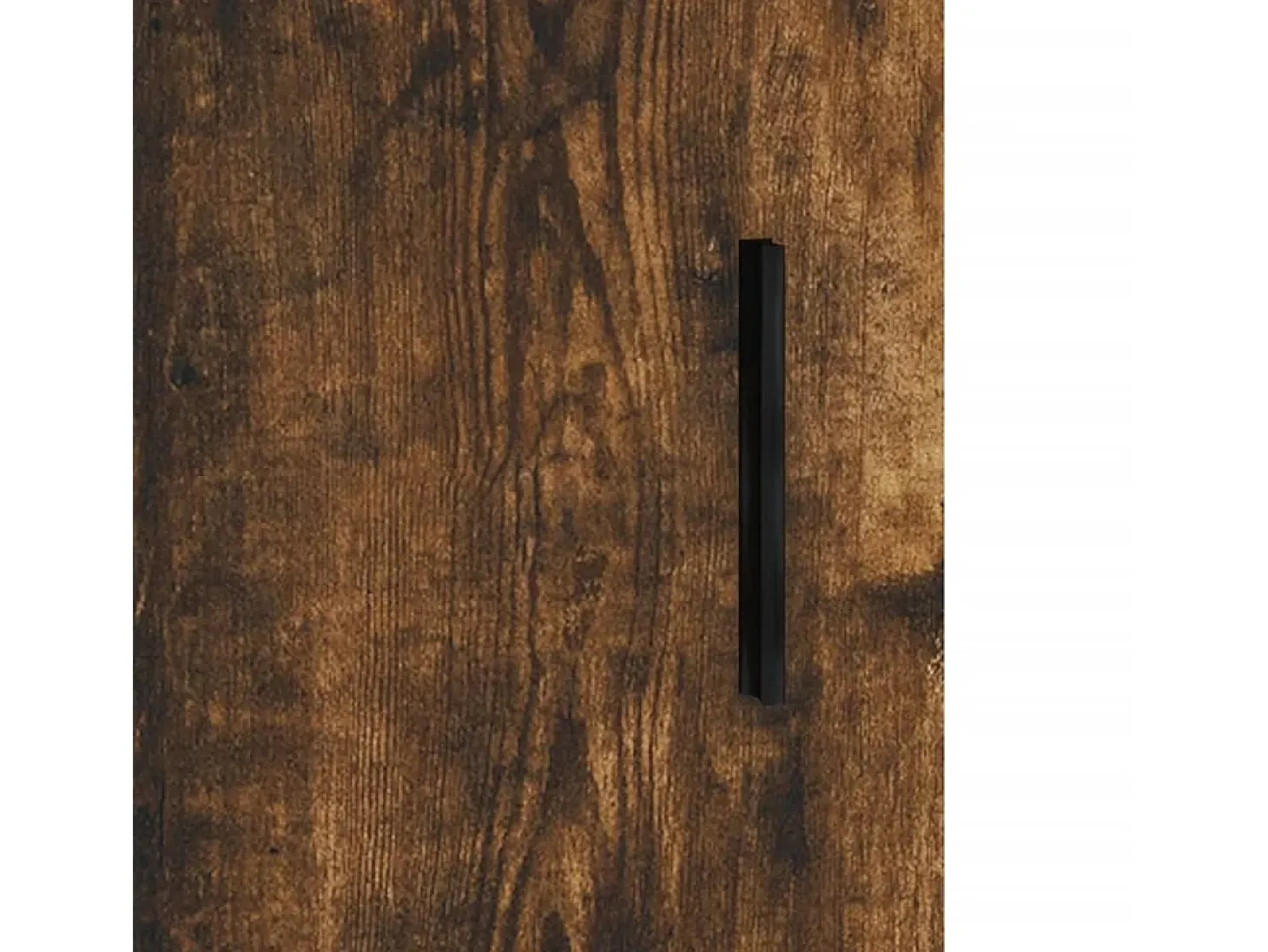 Aparador alto Roble ahumado 69,5x34x180 cm Madera de ingeniería