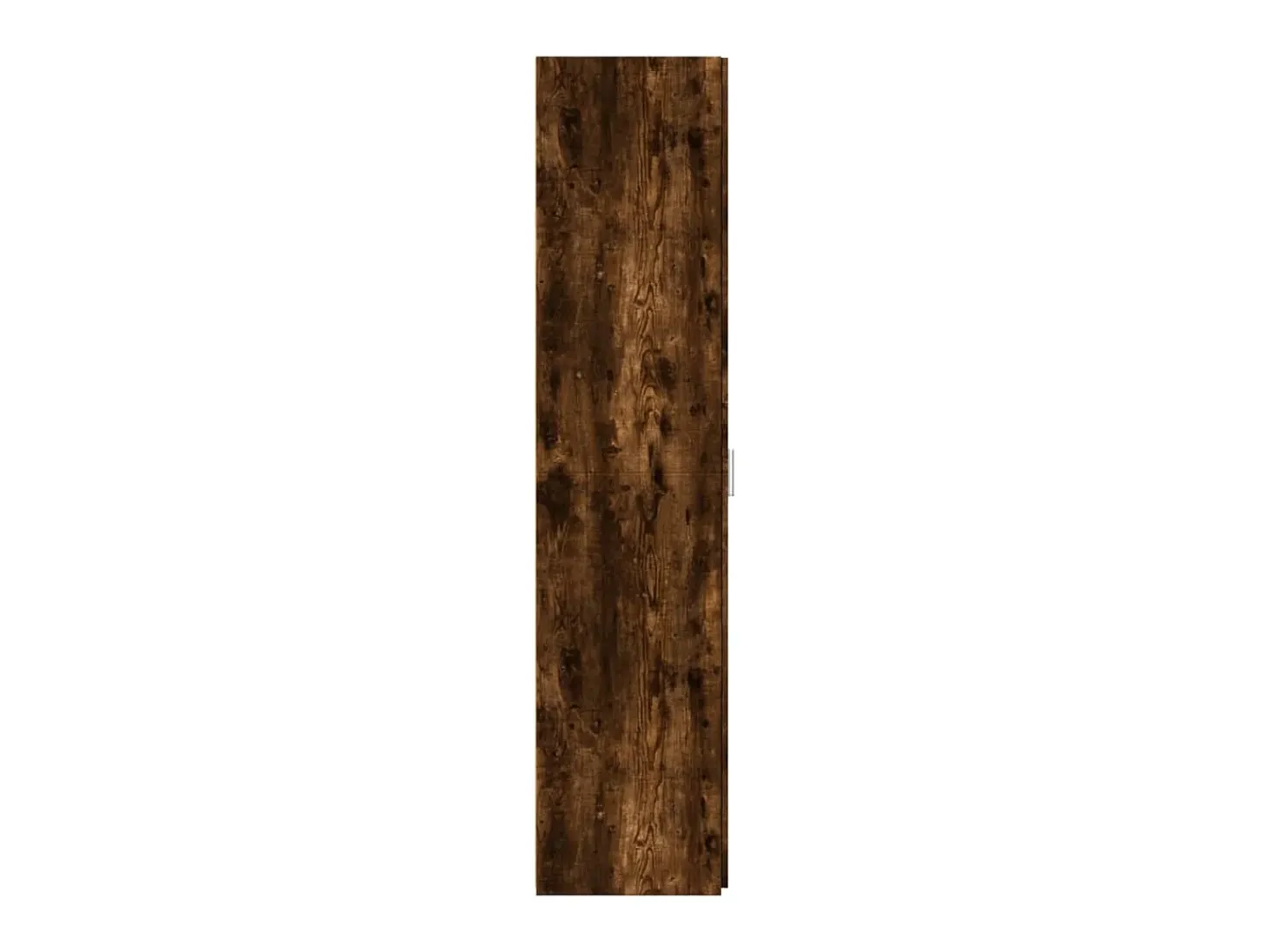 Aparador alto roble ahumado 30x42,5x185 cm madera de ingeniería